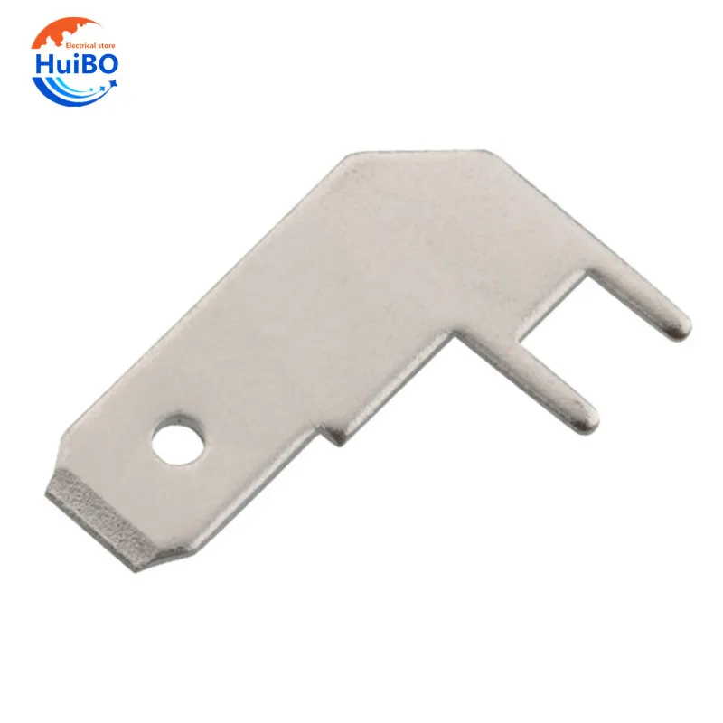 

50/100pcs 6.3 Flag-shaped inserts PCB Circuit board insert PCB L-shaped corner solder thickness 0.8mm welding sheet
