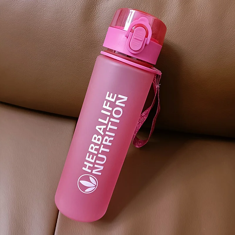 560 мл Herbalife питание BPA бесплатно пластиковая бутылка для воды и сока портативная с