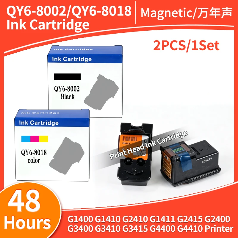 Фото Печатная головка QY6-8002 QY6-8018 CA91 CA92, совместимая с картриджами для Canon PIXMA G1400 G1410 G1411 G2400 G2410 G2411 G3400 G3410 №1
