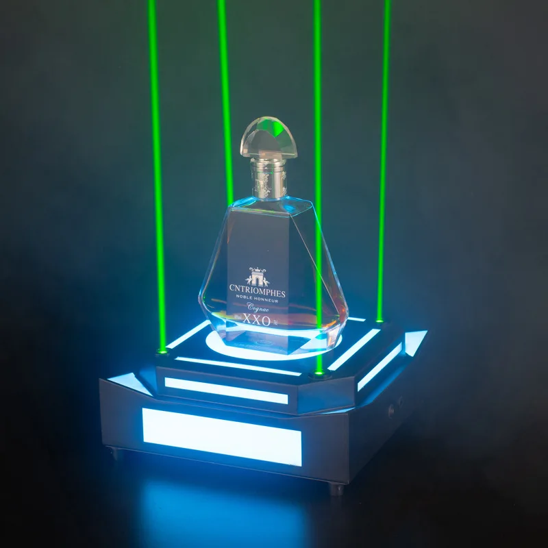 Led зеленая лазерная Подставка под бутылки шампанского