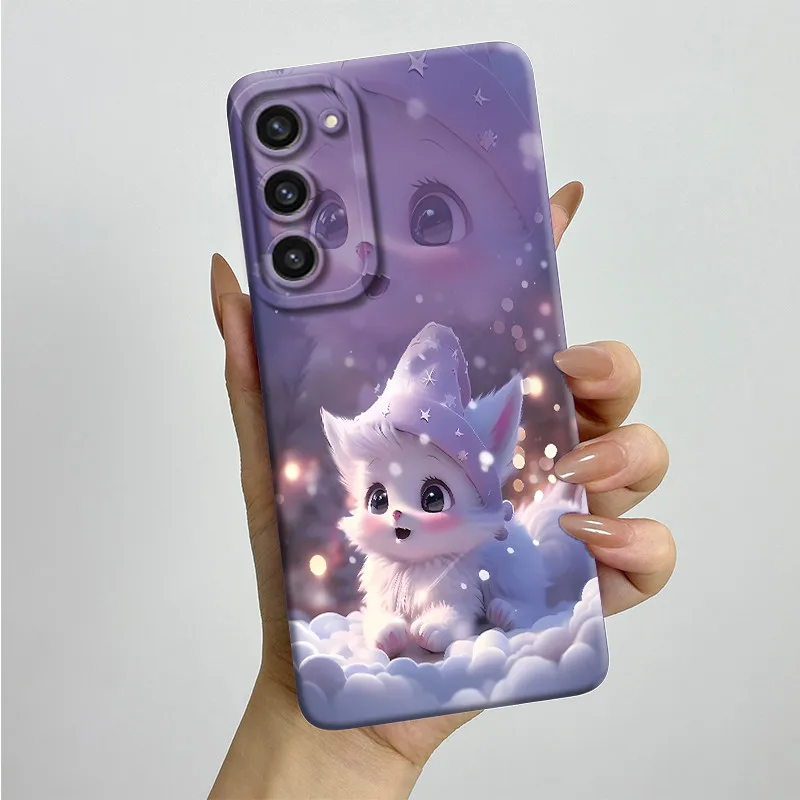 Чехол для Samsung Galaxy S23 Plus s23 + чехол телефона милые модные чехлы с рисунком бабочки Pro