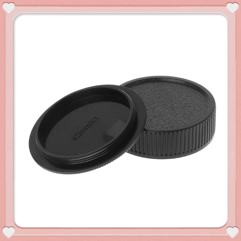 

Lens Body Cap Camera Cover M42 42mm Anti-dust Screw Mount Protection Black