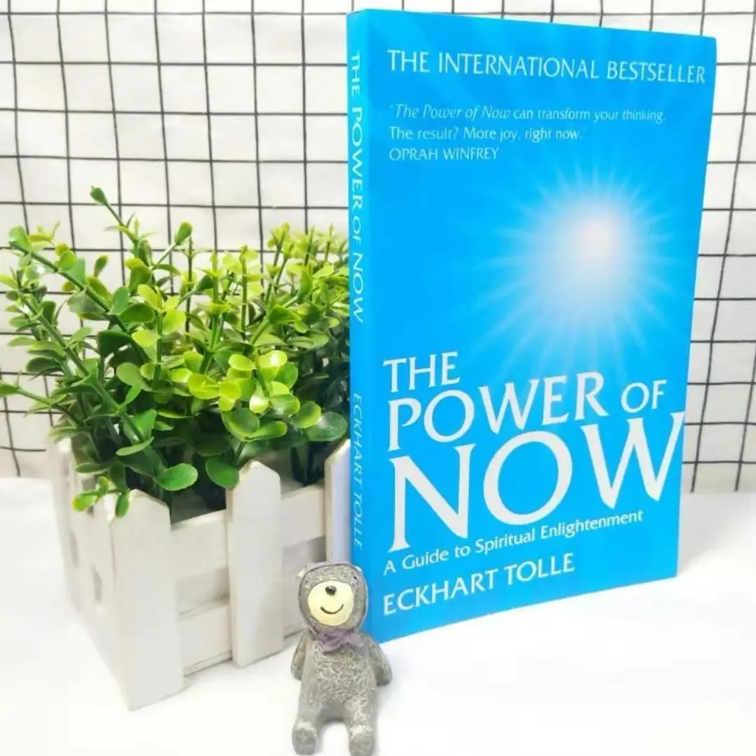 

Книга The Power of Now от Eckhart Sound, руководство по духовному просвещению, книга на английском языке, Молодежная книга для вдохновения успеха и мотивации