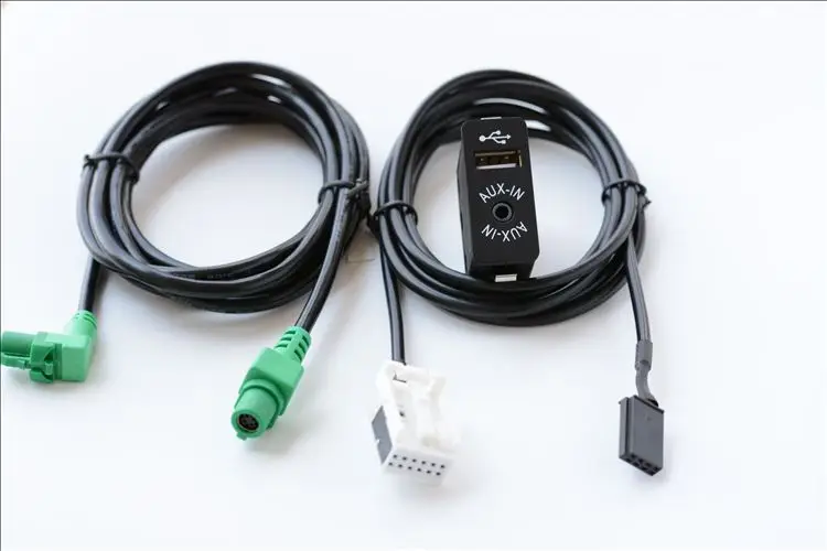 For BMW 5 Series 3 7 X3 X4X5 X6AUX Interface USB.AUX Audio Input Switch + Harness | Автомобили и мотоциклы