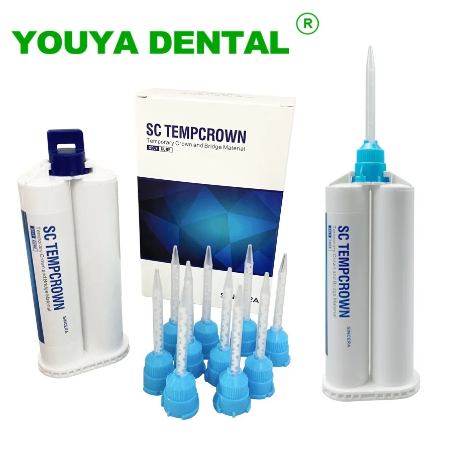 Стоматологическая временная коронка и мостик материал смола самоотверждаемая