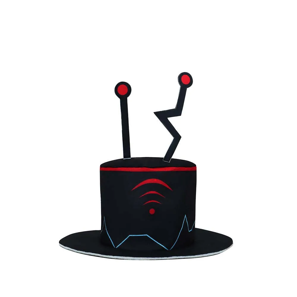 Головной убор для косплея Hazbin с антенной женщин и мужчин