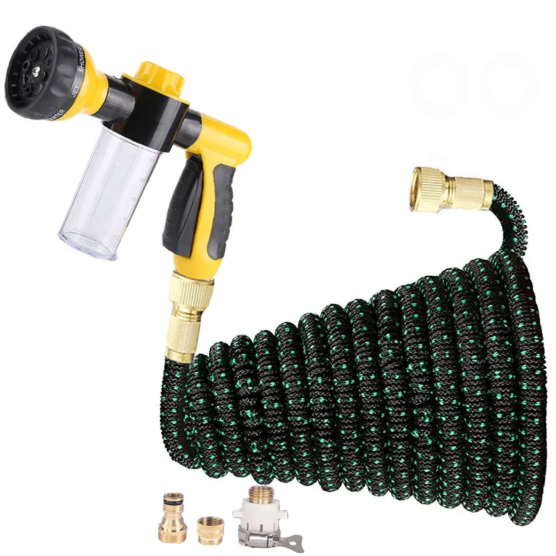 Расширяющийся садовый шланг для полива, 25-1/2 футов Расширяющийся садовый шланг для полива, 25-1/2 футов