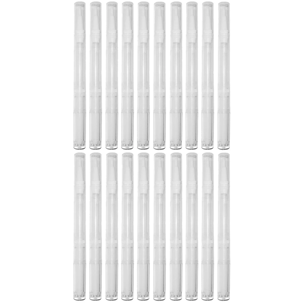 

Ручка для смазки Emptynailbrush, прозрачные ручки для кутикулы, аппликаторы для роста, Поворотный Контейнер для блеска для губ