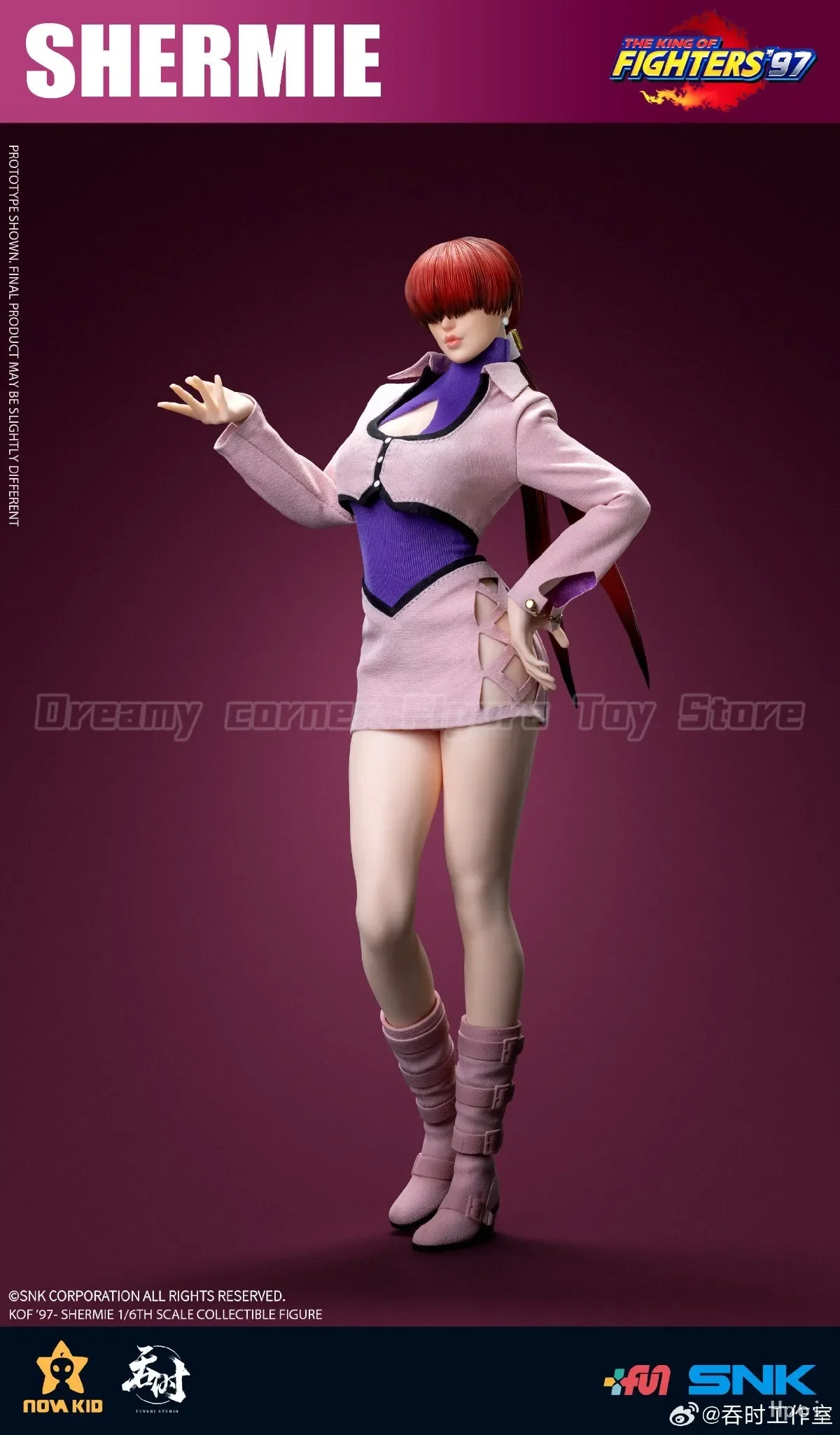 Фото В наличии: Фигурка Шерми из игры THE KING OF FIGHTERS '97 от Tunshi Studio, масштаб 1/6. №5