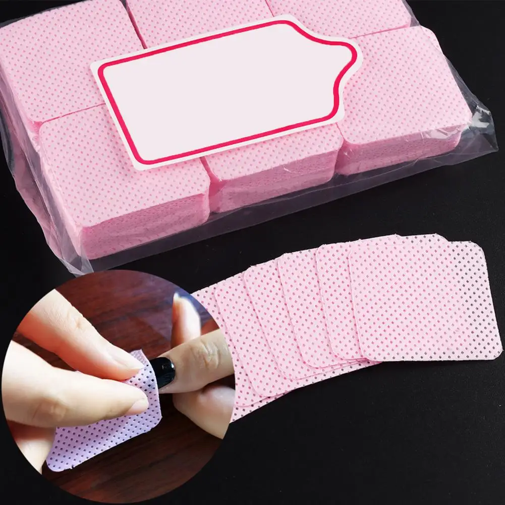 

Мягкие абсорбирующие салфетки для ногтей безворсовые подушечки для удаления гель-лака Клей для очистки наращивания ресниц мойка 1000 шт.