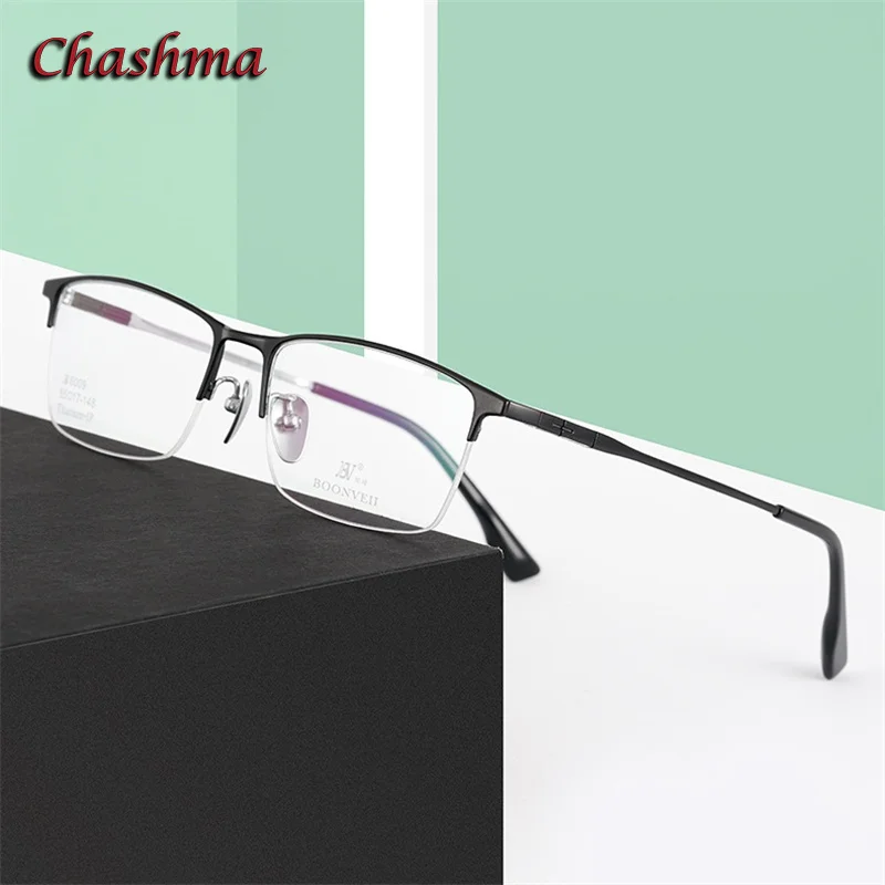 Мужские очки Chashma из титана линзы для близорукости