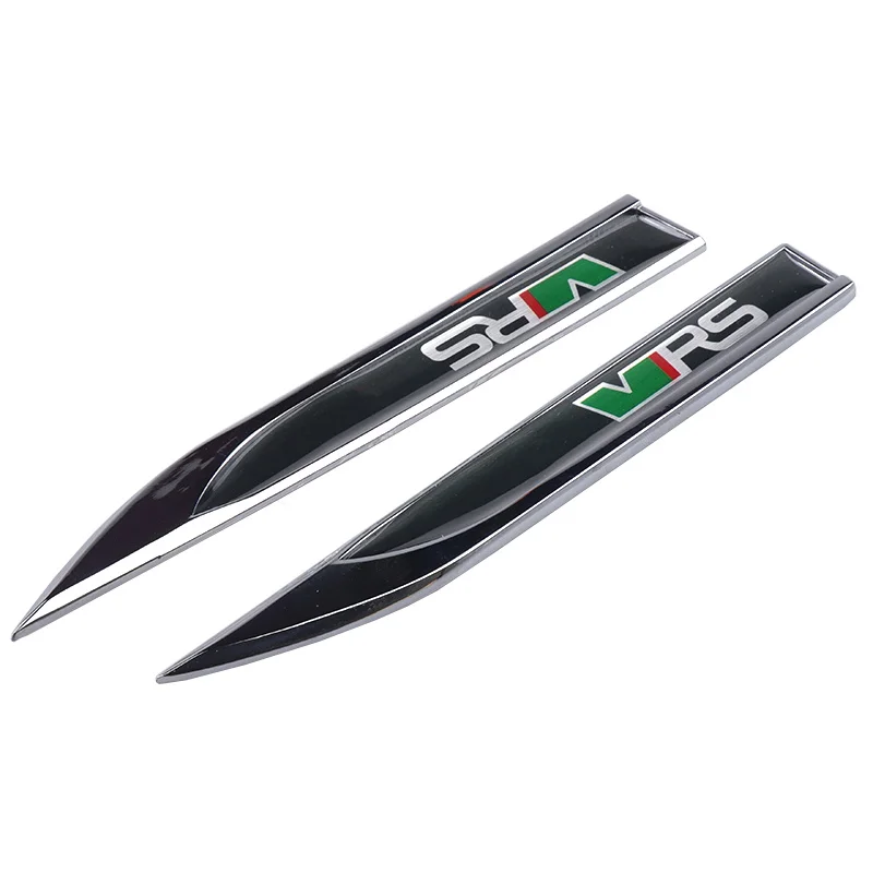 

2 шт., металлические наклейки для Skoda Rapid Fabia 1 2 Kodiaq Octavia 2 A7 A5 A4 Superb VRS