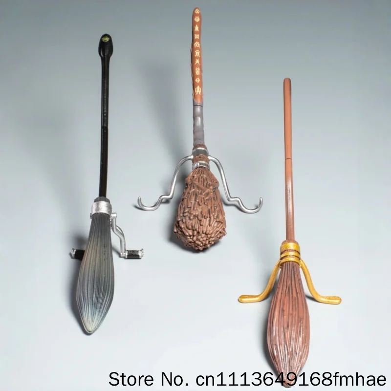 Фото Коллекционная миниатюрная фигурка Tomy Harry Potter Nimbus 2000 Magic Broomstick Quidditch Original Gashapon для декора рабочего стола №5