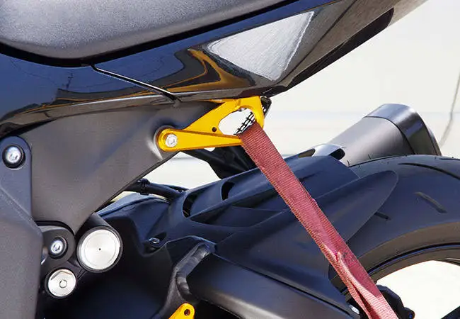 BIKINGBOY гоночные крючки для Kawasaki Ninja ZX6R 13 14 15 16 17 18 19 20 21 22 23 Φ ZX600 анодированный крючок