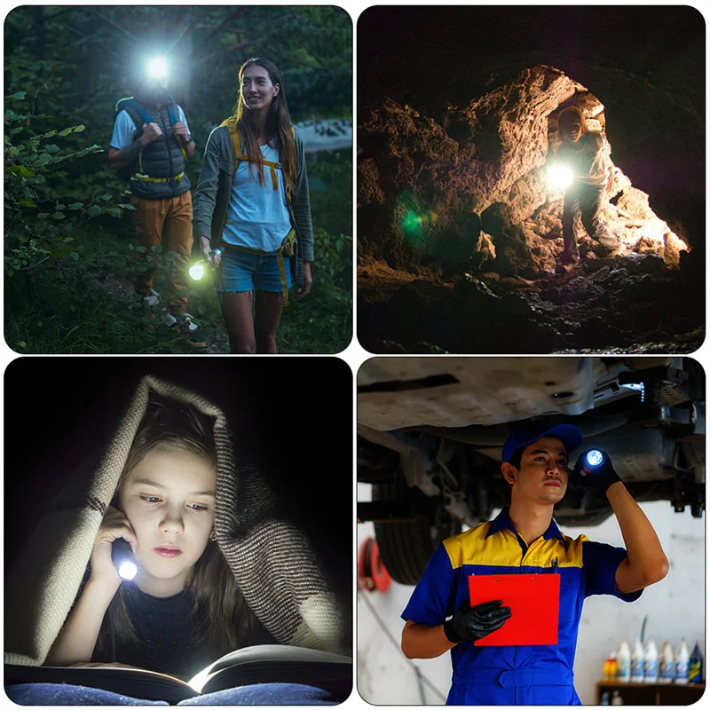 Портативный перезаряжаемый фонарик с USB уличный Водонепроницаемый светодиодный