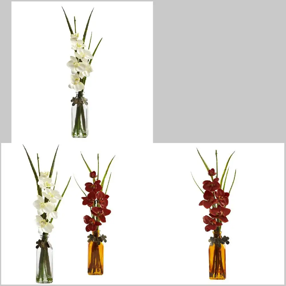 

Vintage Style Vintage Style,Multicolor Artificial Flower with Colorful Jar - Decorate Your Home with Joyfulness and Elegance.