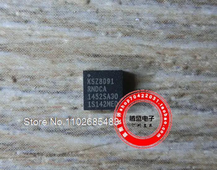 

KSZ8091RNDCA KSZ8091RNBCA KSZ8091MNXCA QFN24/32 13.