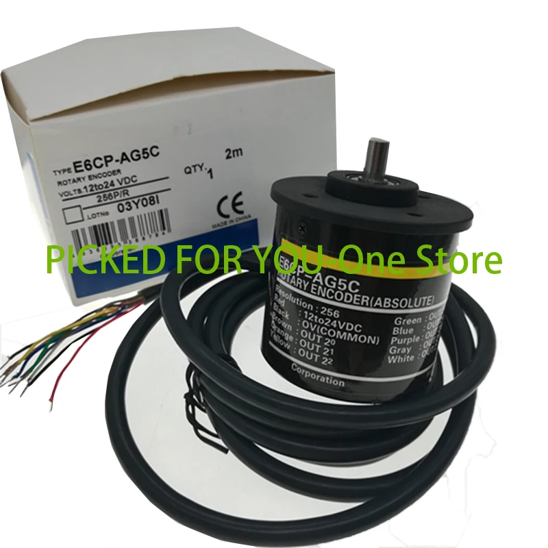 Абсолютный энкодер E6CP-AG5C 1024P-R 256P-R 360P-R Быстрая доставка