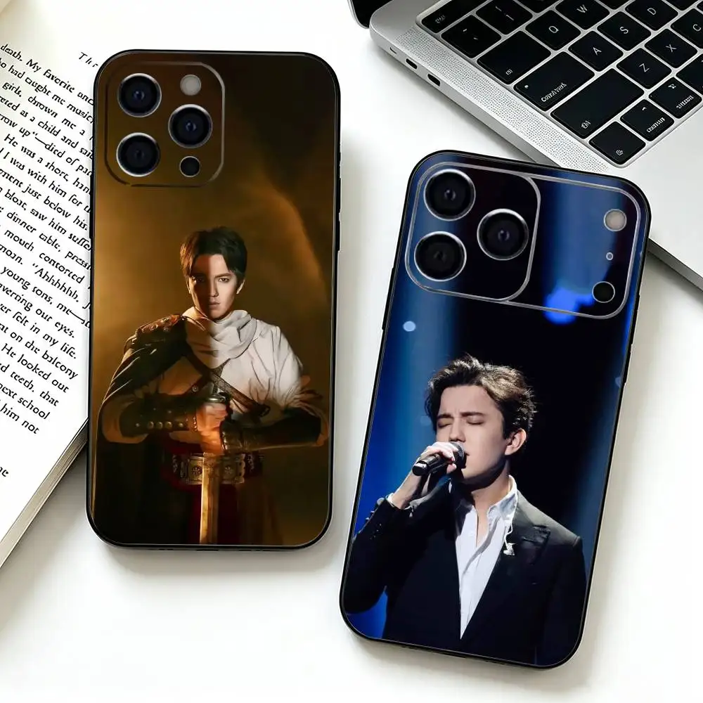 Фото Чехол для телефона D-Dimash Kudaibergen Singer для iPhone 17, 16, 15, 14, 13, 12, 11 Pro Max, 16 Plus, XS, мягкий черный чехол №1