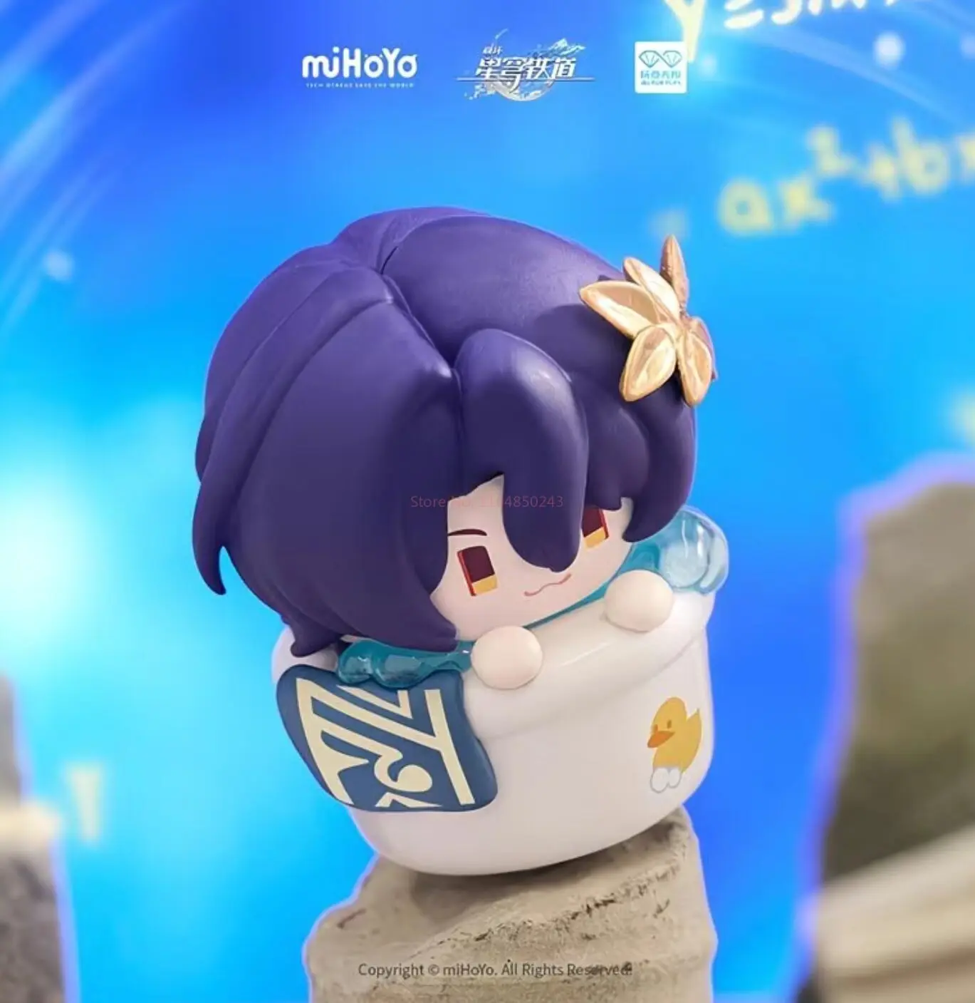Фото Новые колпачки для клавиш Mihoyo Honkai Star Trail Limited Edition Q Version V2 с авантюрином, милые на заказ Dr. Крышка ключа с мелкой фигуркой соотношения №5