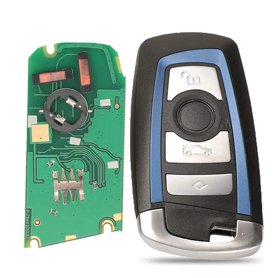 

Black Blue 315/433/868Mhz Smart Remote Key KeylessGo For BMW 3 5 7 Series 2009-2016 CAS4 F System Fob KR55WK49863 pcf7945