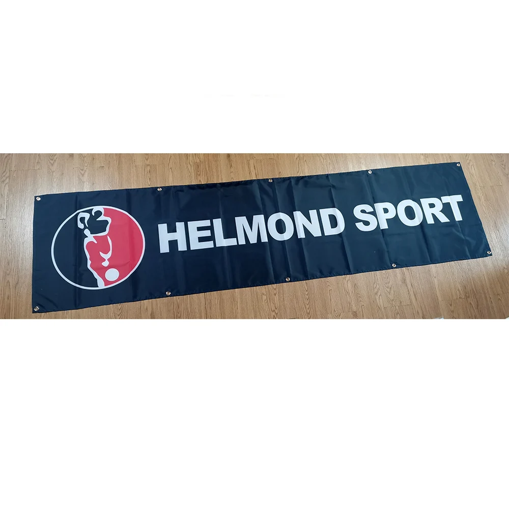 Holland Helmond Sport Flag Black 60x240cm Decoration Banner for Home and Garden | Flags