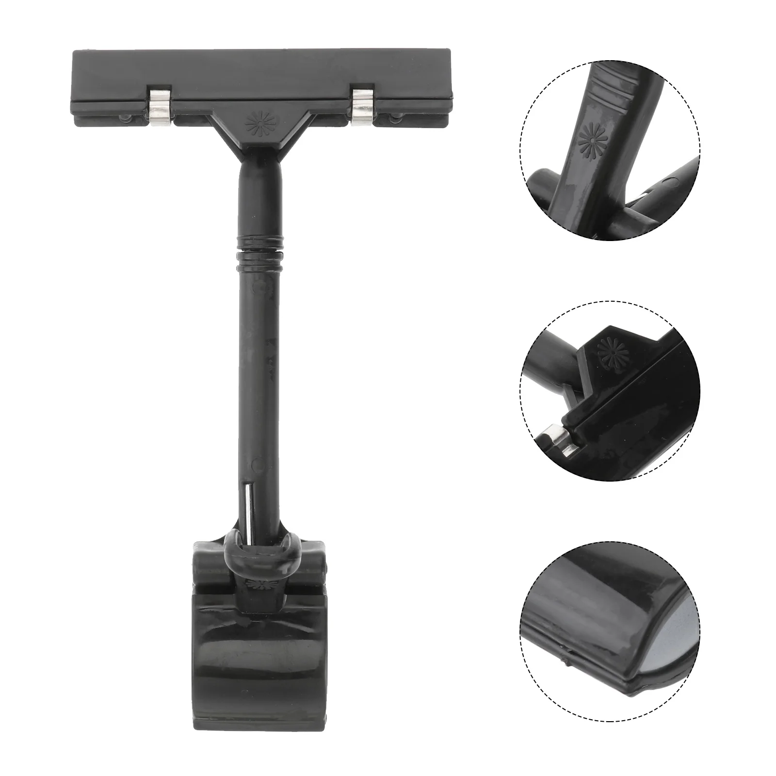

Sign Holder Display Clip Price Stand Holders Merchandiseplastic Stands Signage Stanchion Standing Clothingclamp Label