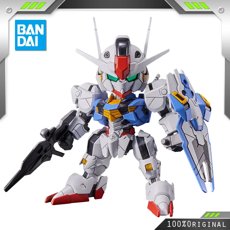 

BANDAI SDEX 019 Anime Mobile Suit Gundam The Witch From Mercury XVX-016 GUNDAM AERIAL Assembly Model Kit Action Toy Figures