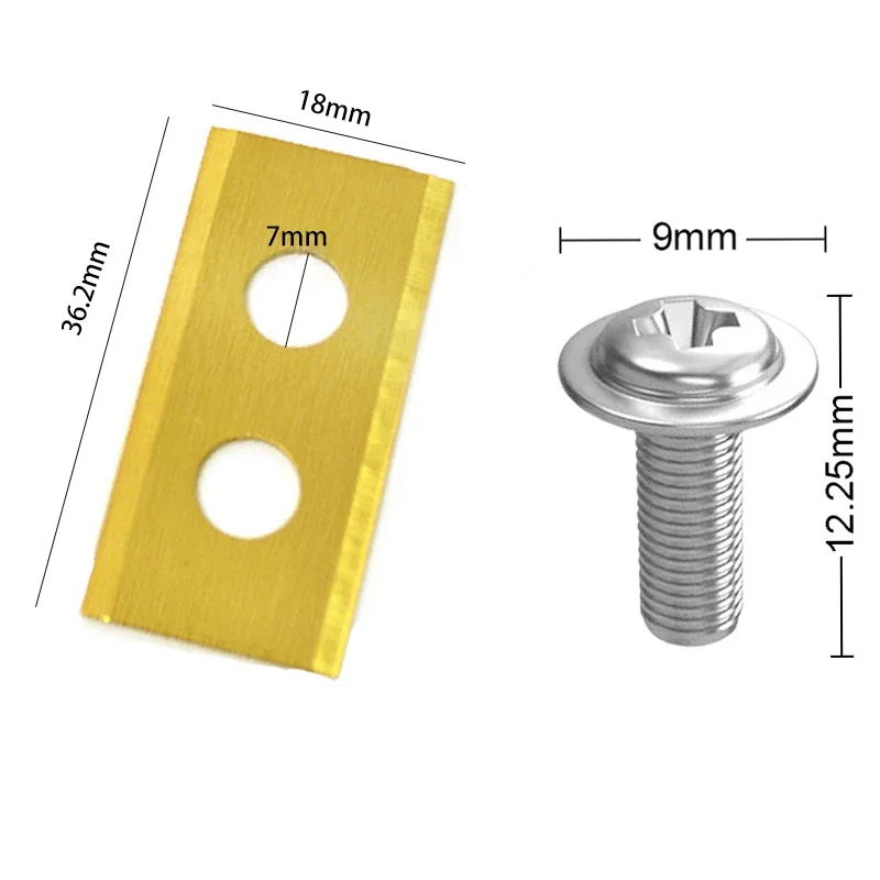 Лезвия для газонокосилки Worx Landroid набор из 9 шт. нержавеющая сталь золотое