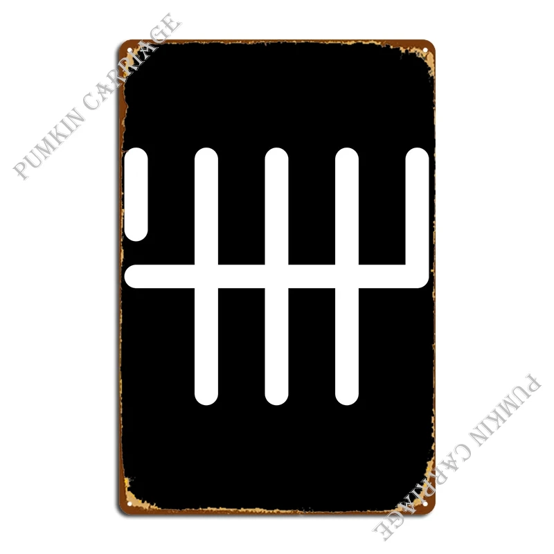 

7-скоростной Rul металлический знак, панели для паба, дизайн, Ретро плакат, персонализированный оловянный знак, плакат