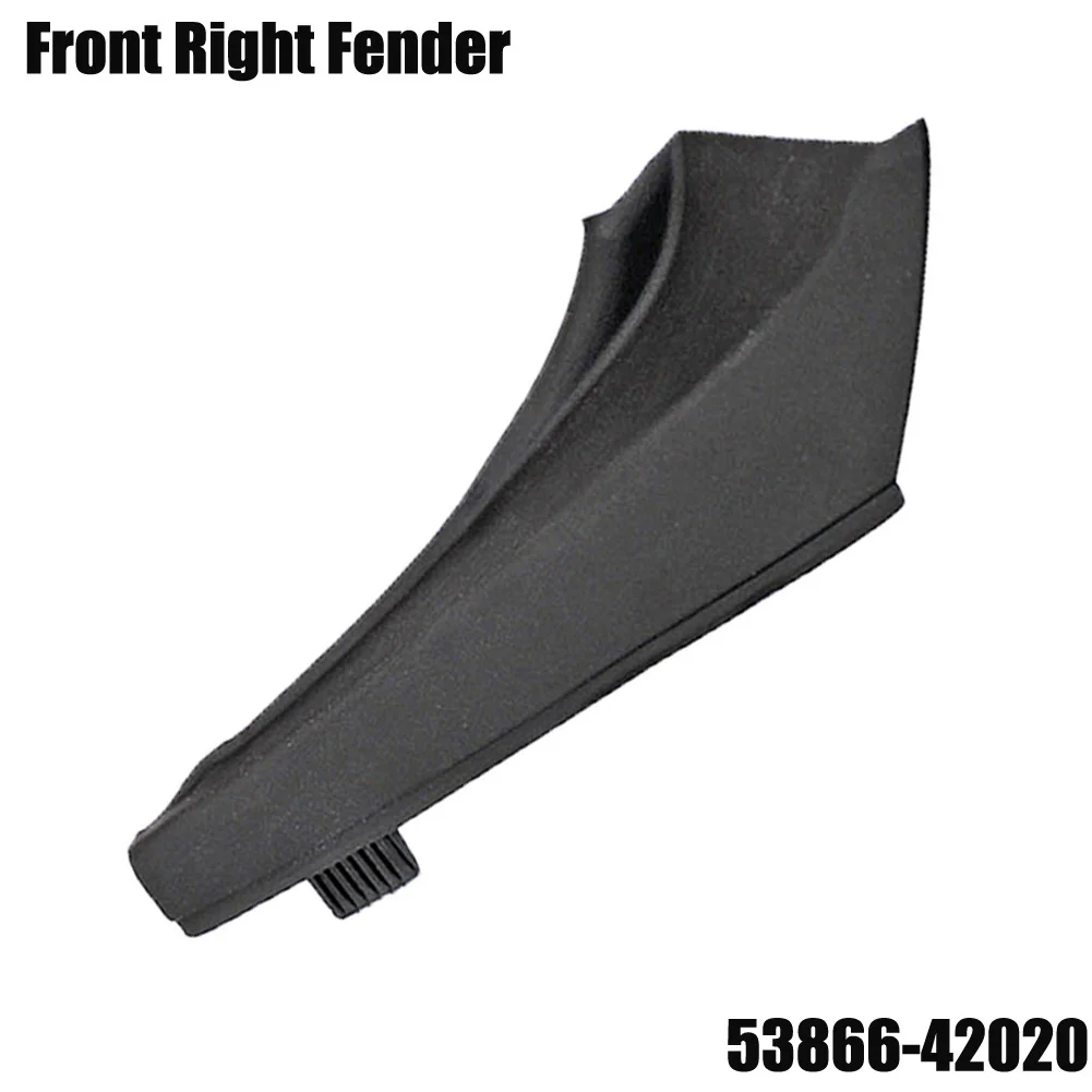 

Part Side Fender 1pc 53866-42020 Accessories Black Cowl Hood Side Seal For Toyota Rav4 2013-2018 Front Plastic