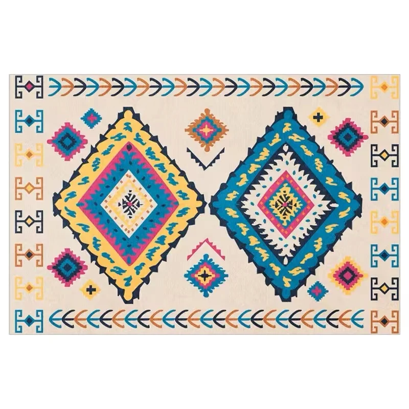Марокканский Домашний Ковер В Стиле Ретро Национальном Для Гостиной Спальни