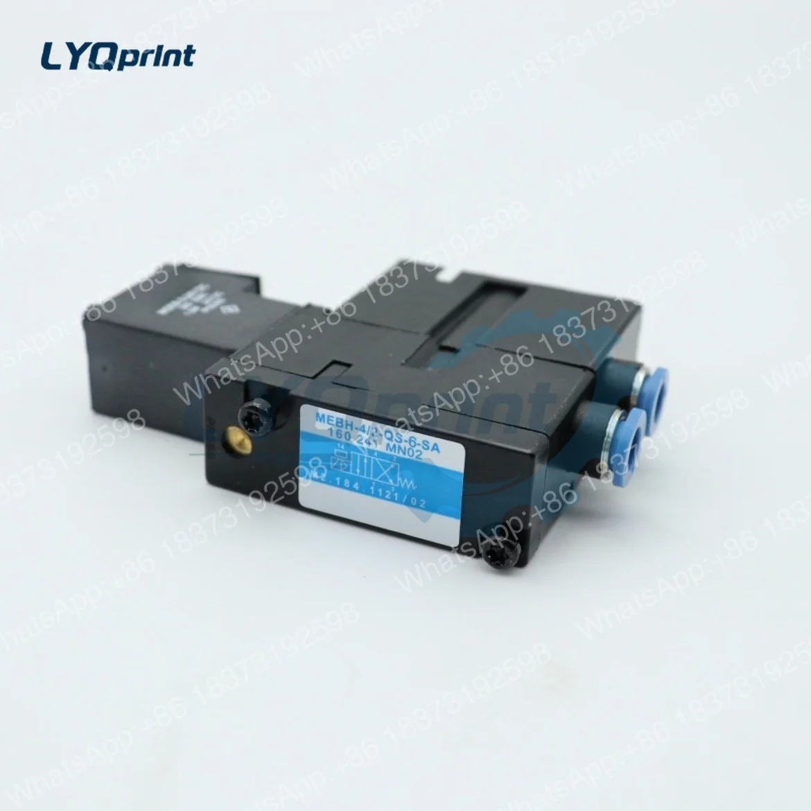 M2.184.112102 M2.184.1111 Оригинальный электромагнитный клапан Heidelberg MEBH-42-QS-6-SA (art.: 3920dbe34cf46) - 3920dbe34cf46