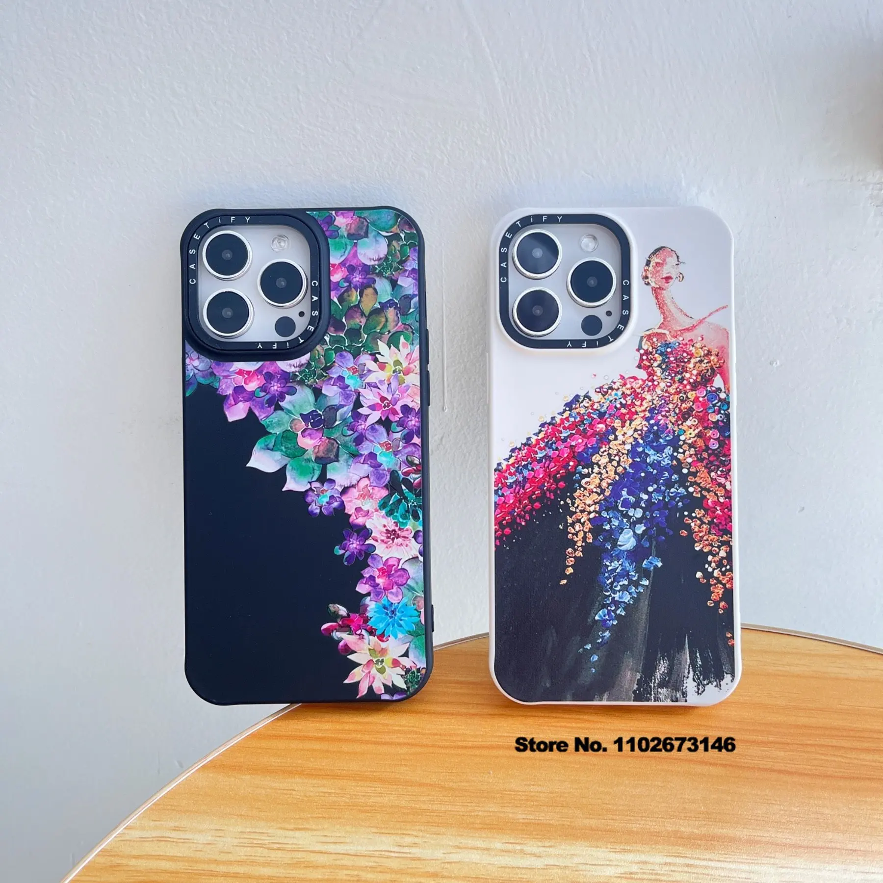 

CASETIFY Flower Liquid Silica Phone Cases for iPhone 14 13 12 11 Pro Max X XS XR 7P 8P Couple Anti-drop Soft Cover D0318