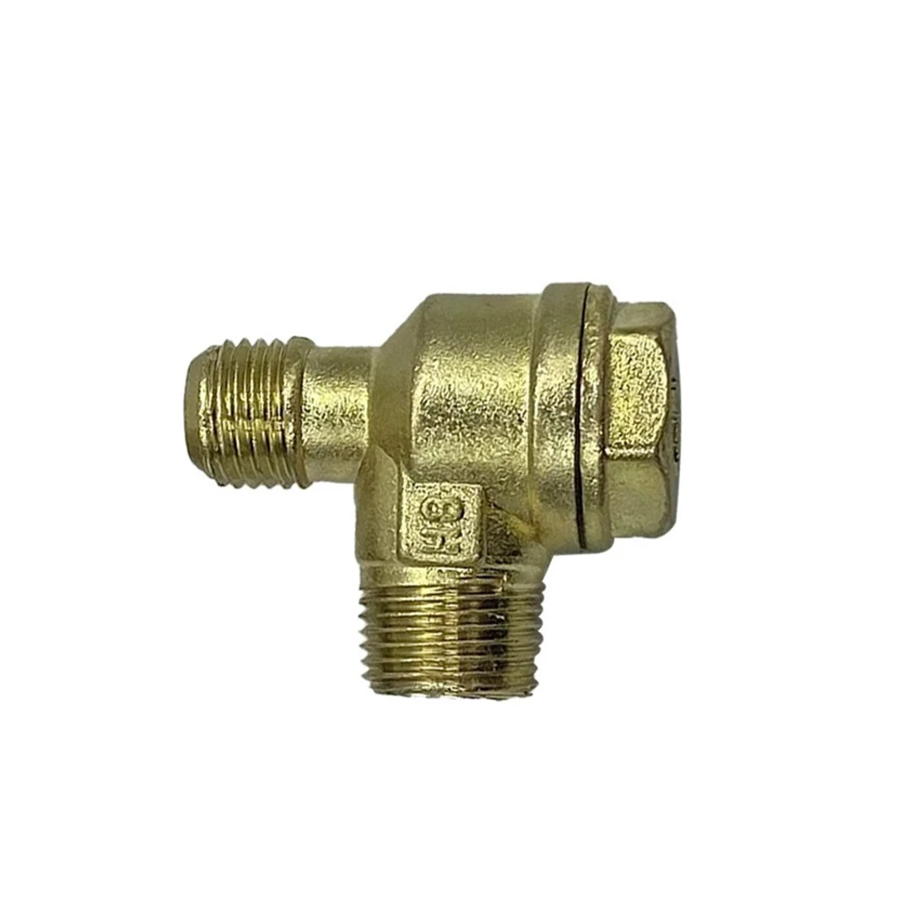 

Air Compressor Check Valve Zinc Alloy Gold For Air Compressor Port Check Valve Male Thread Connector Tool Air Pump