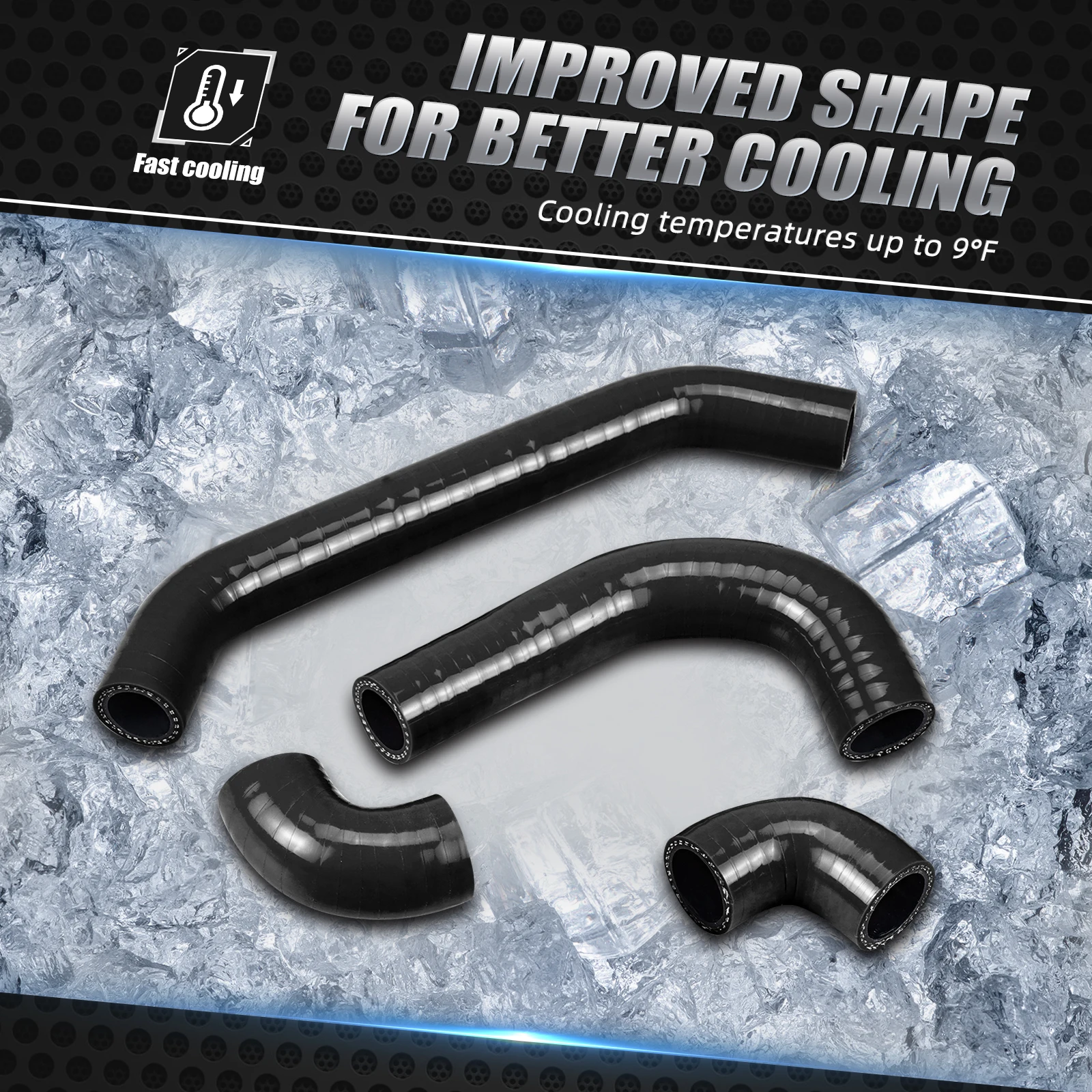 NICECNC комплект силиконовых шлангов радиатора для GasGas EC300 EX300 MC250 EC EX MC 250 300 KTM EXC XCW