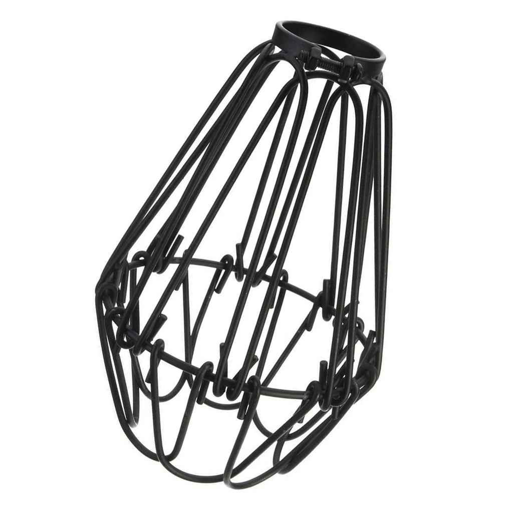 

Vintage Lampshade Metal Guard Open Close Design Lamp Holder Restaurant