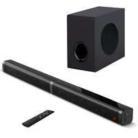 80w tv soundbar detachable wireless speakers subwoofers wired home theater 3d stereo sound bar support optical rca aux