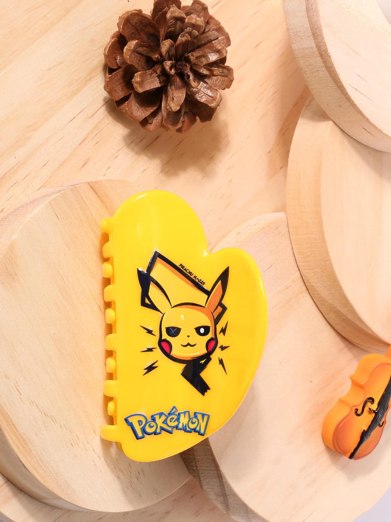 Милая декоративная заколка для волос с героями мультфильмов аниме челкой