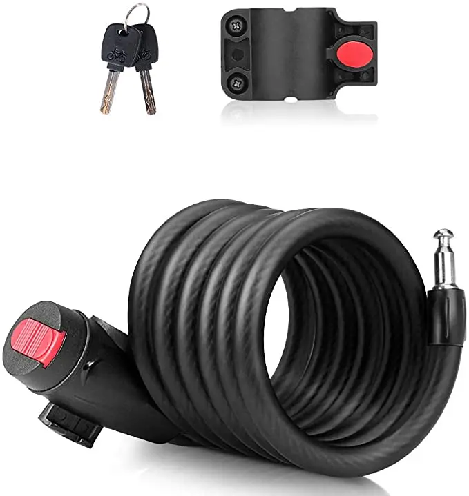 

Bike Lock Chain Wire Lock Anti-theft Chain Lock for Bicycle Cycling Locks Steel Electric Bicycle Equipment Security Lock Cable