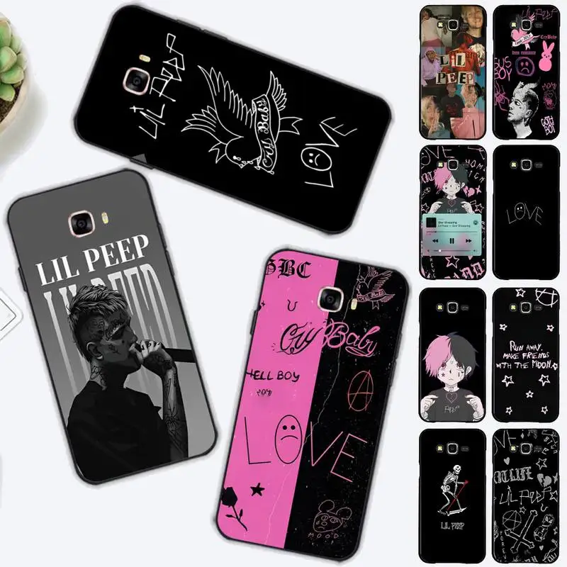 

Lil Peep Phone Case for Samsung J 2 3 4 5 6 7 8 prime plus 2018 2017 2016 core