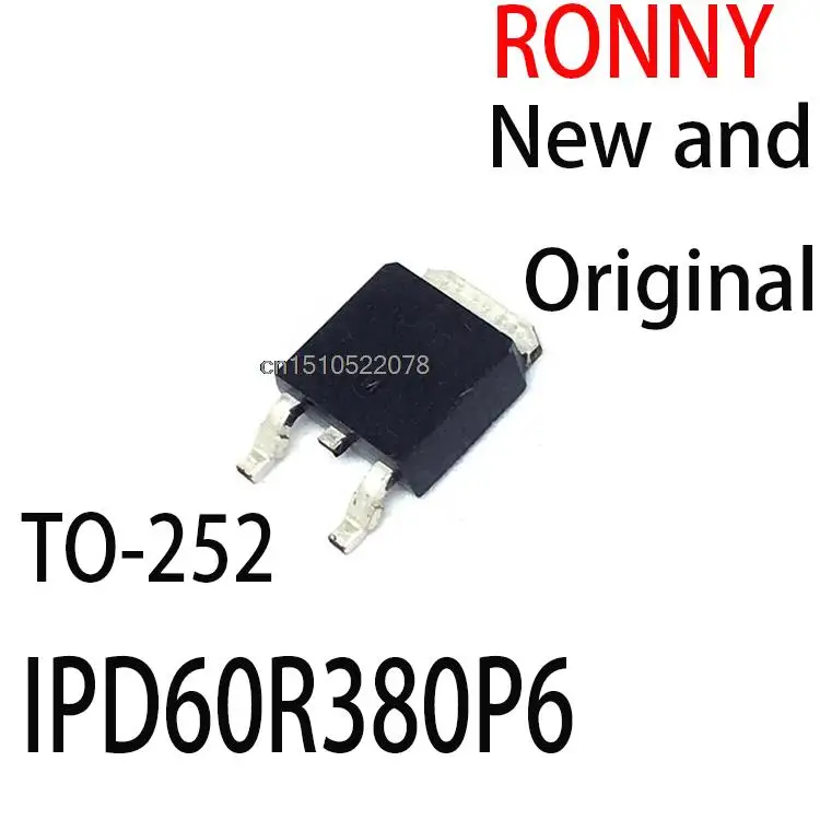 

10PCS New and Original 6R380P6 TO-252 IPD60R380P6