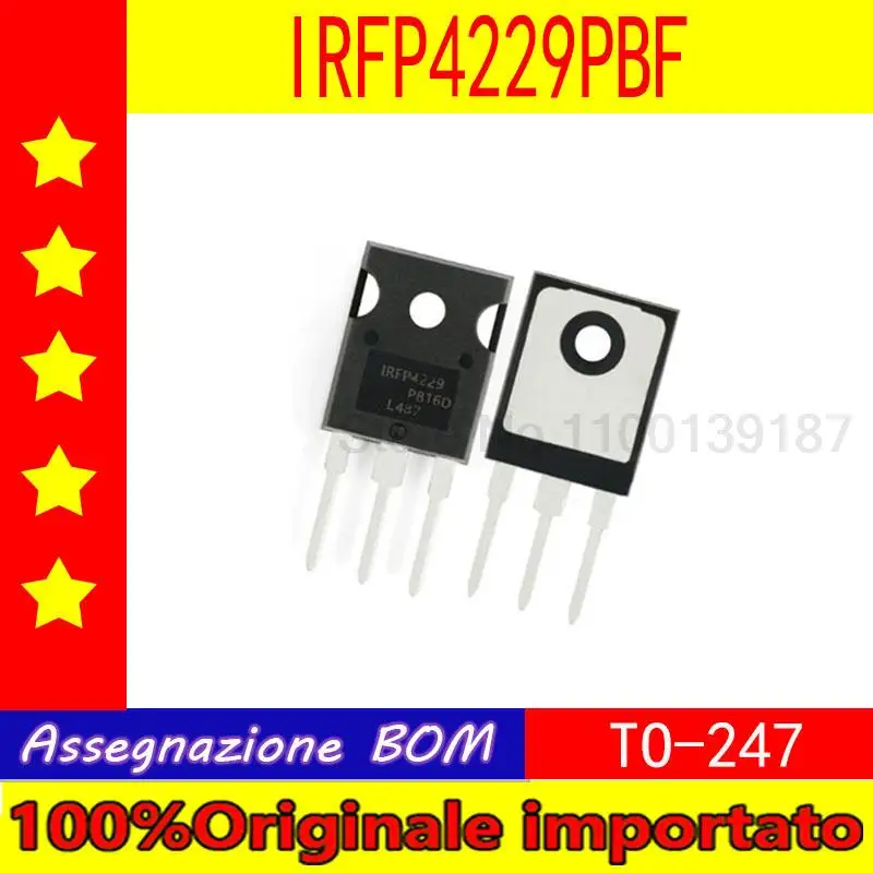 10pcs/lot IRFP4229PBF IRFP4229 TO-247 FET 250V 44A | Integrated Circuits
