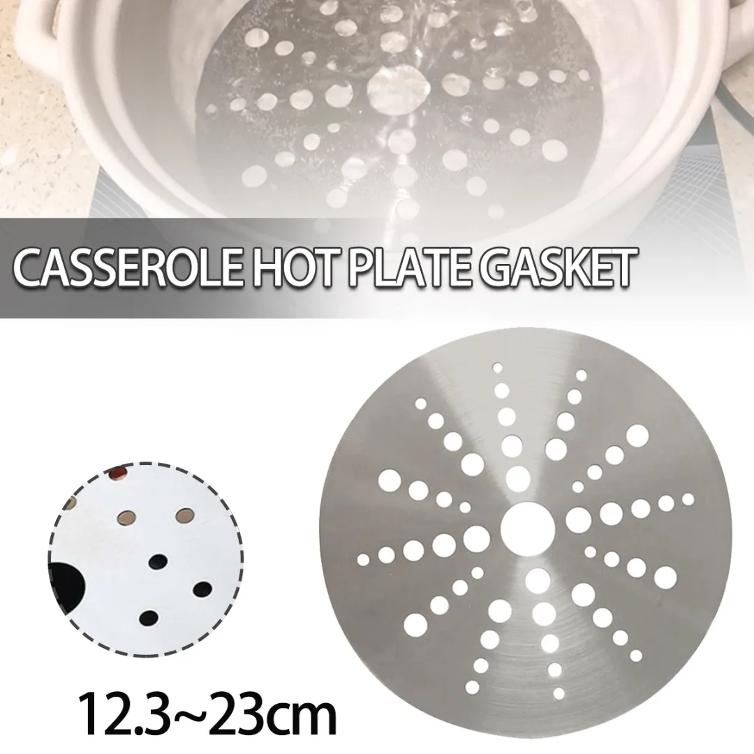 

Induction Cooker Heat Diffuser Disc Adapter Plate Saucepan Stainless Steel Cooking Hob Converter Tool For Kitchen Casserole