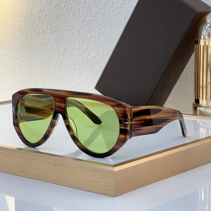 Лучшие женские и мужские солнцезащитные очки TF1044 ацетатные овальные ретро