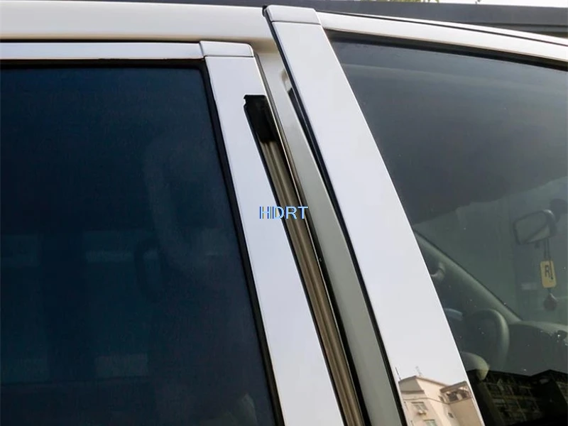 Фото Накладка на стойку окна боковой двери автомобиля для Toyota Land Cruiser 100 150 200 250 300 Prado FJ100 FJ120 FJ150 FJ200 FJ250 FJ300 1998-2024 №5