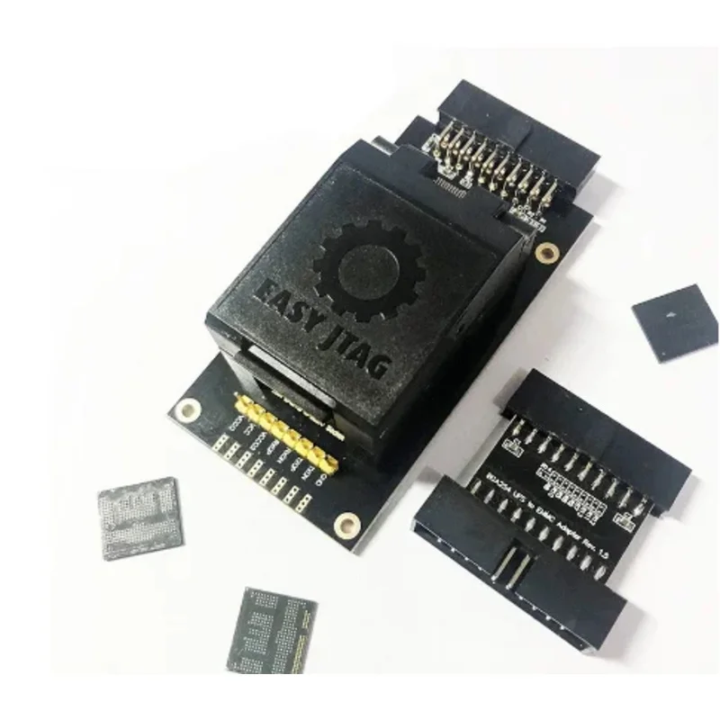 Новейший оригинальный адаптер Easy-JTAG plus UFS BGA-254 разъем eMMC 254 с легкой коробкой JTAG