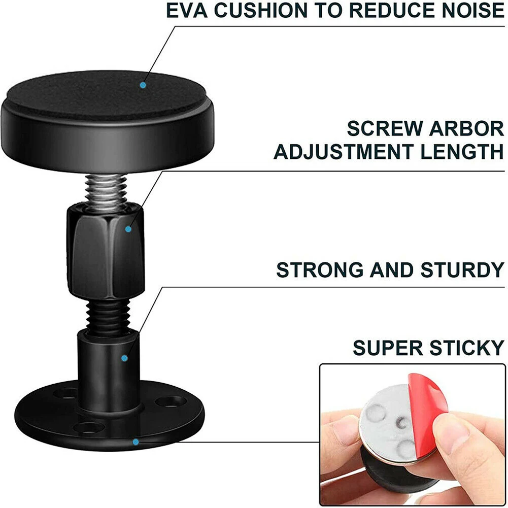 

Headboard Bed Frame Stopper Sofa Cabinet Chair Fixing Furniture Holder Metal Replacement 28mm-110mm Adjustable