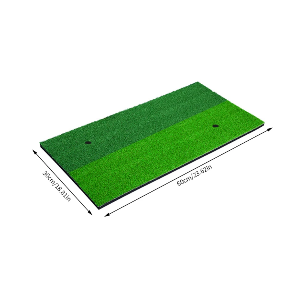 

Golf Hitting Pad Mini Residential Practice Training Mat for Indoor Outdoor Home Backyard DJD003-12