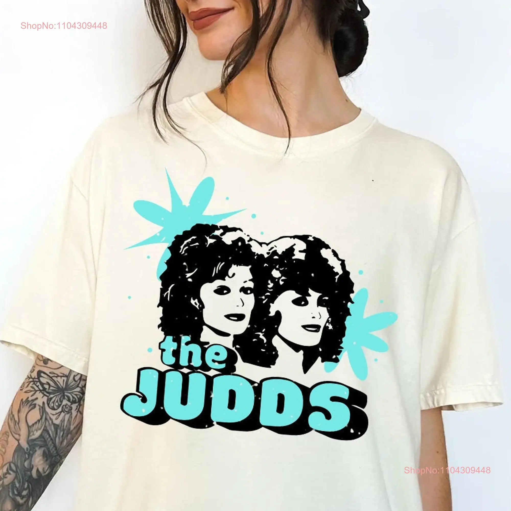 Футболка Джуди Western ConcerT Wynonna Judd Naomi Fan 80-х 90-х Country Merch с длинными или короткими